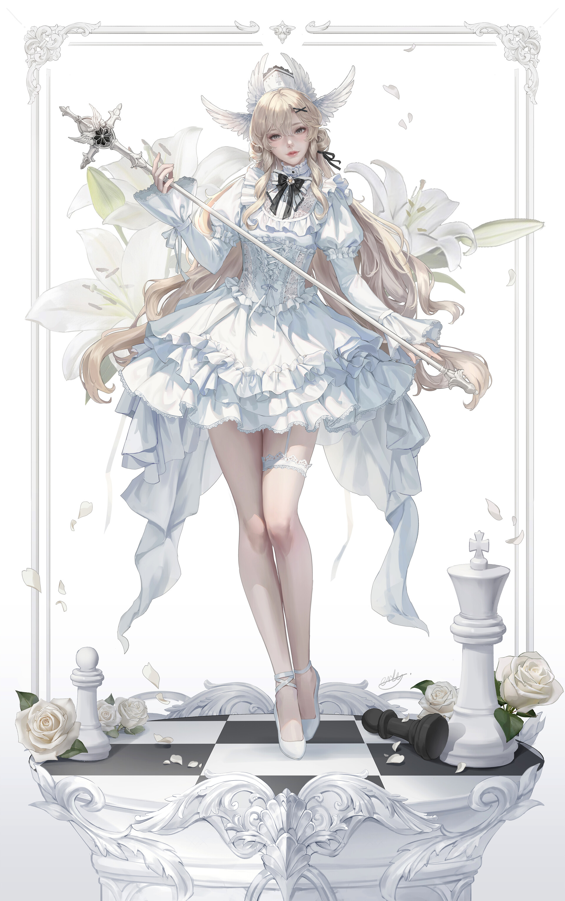 结束｜主教｜绘画