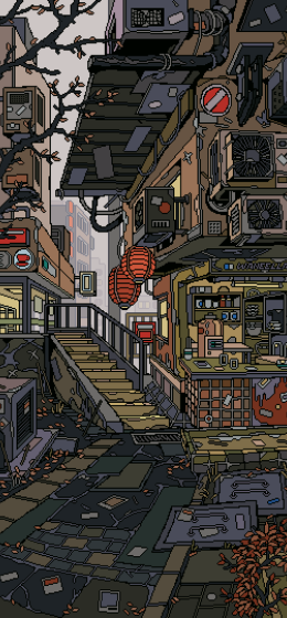 数字艺术｜像素艺术｜纵向显示