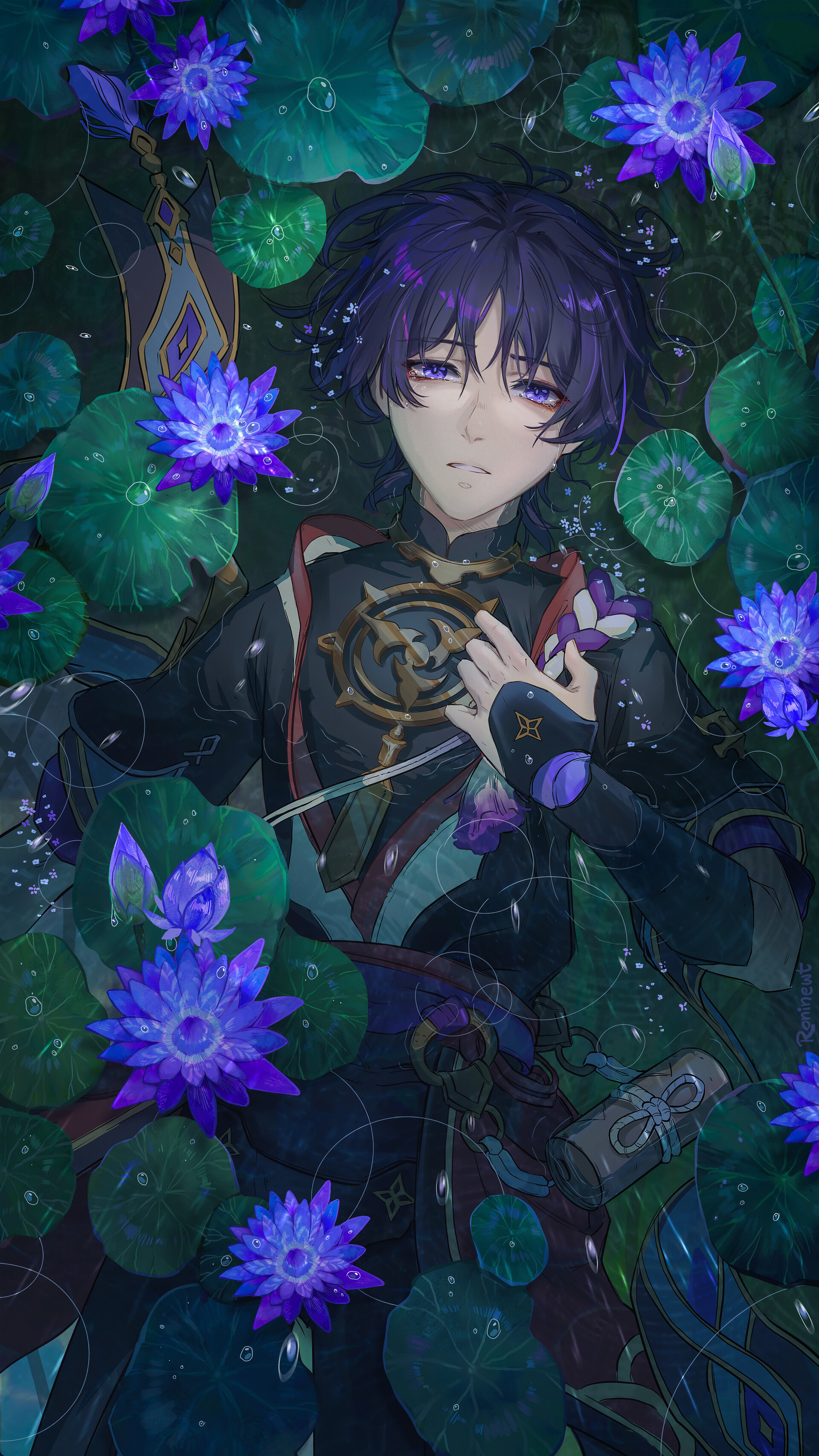 原神冲击｜动漫男孩｜长袖