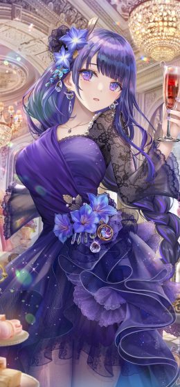 紫色的眼睛｜雷电将军原神冲击｜都灵阿库阿