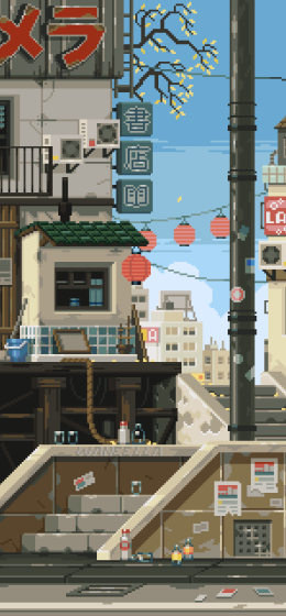 数字艺术｜瓦尼埃拉｜像素艺术