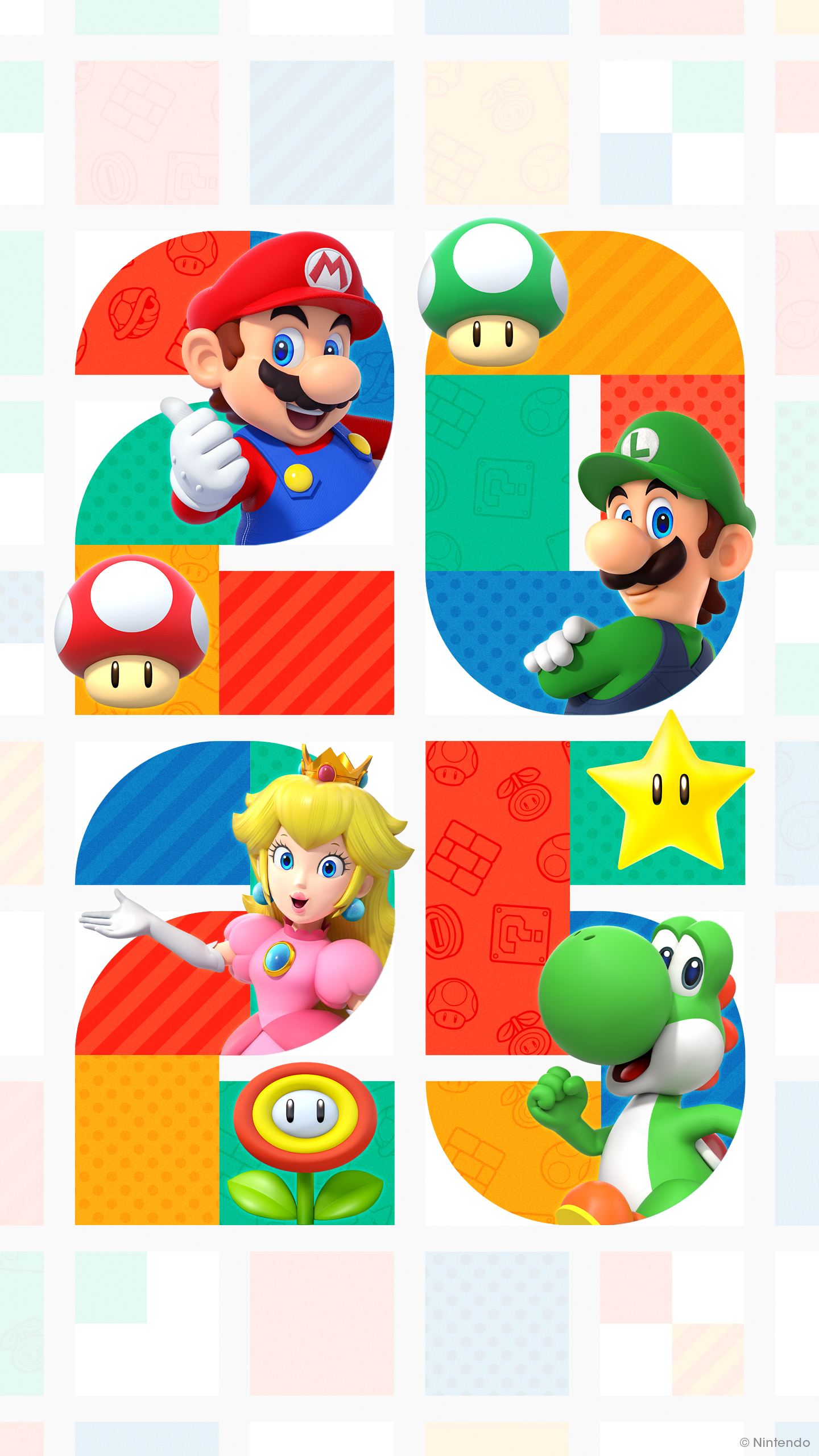 耀西｜路易吉｜桃子公主