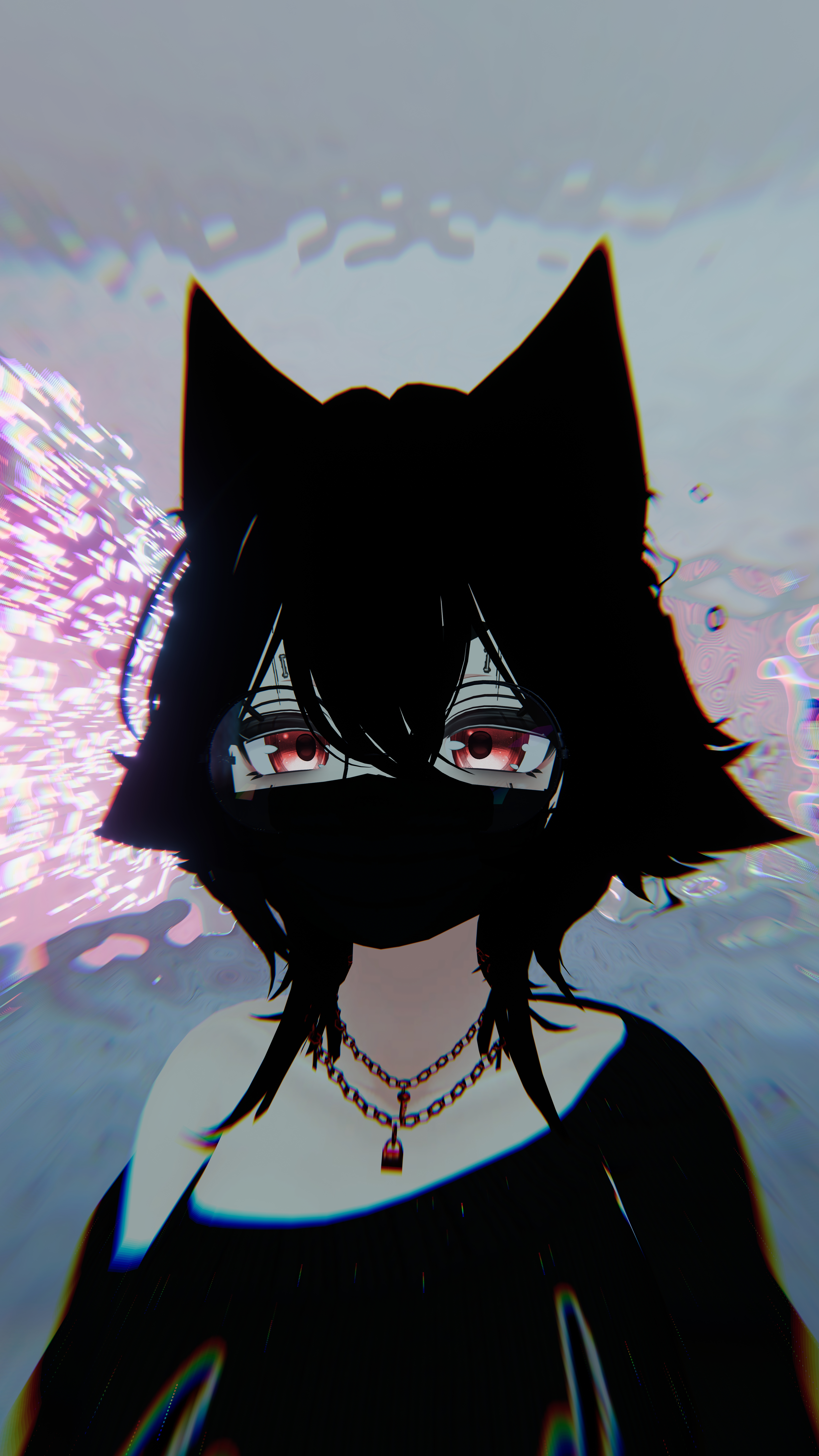 动漫女孩｜猫女孩｜眼镜