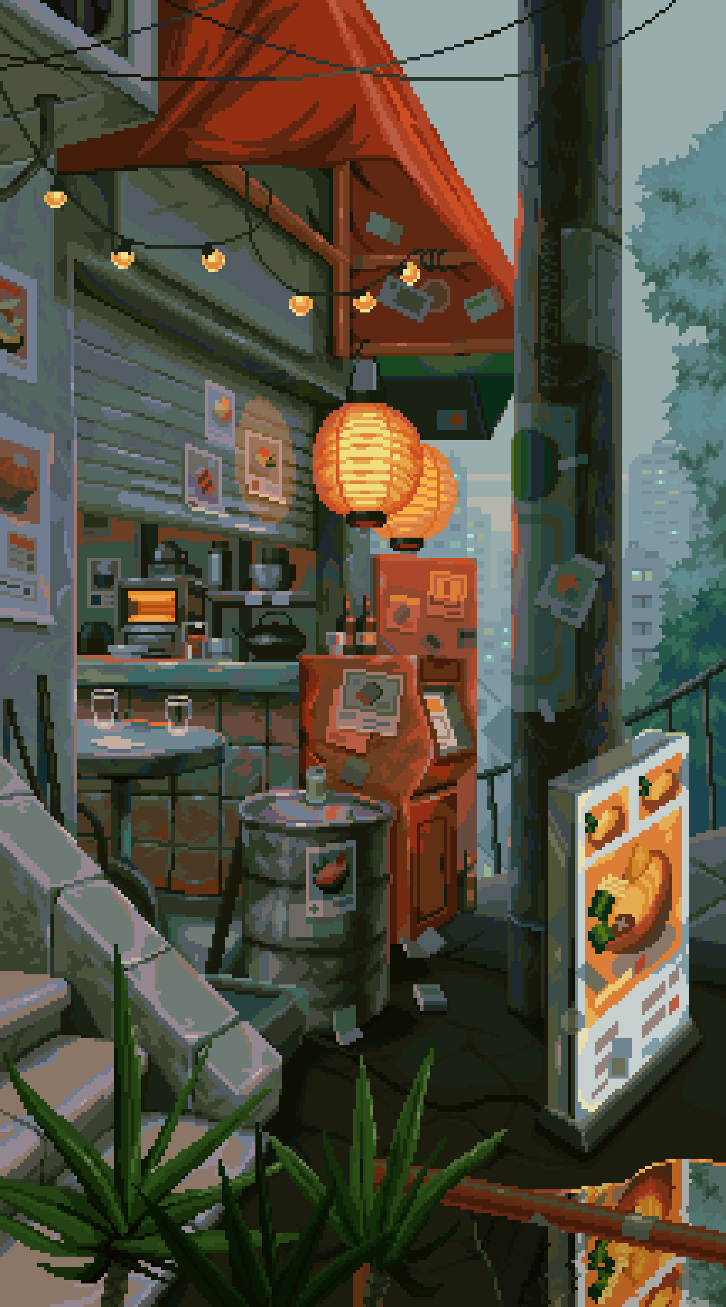 纵向显示｜瓦尼埃拉｜数字艺术