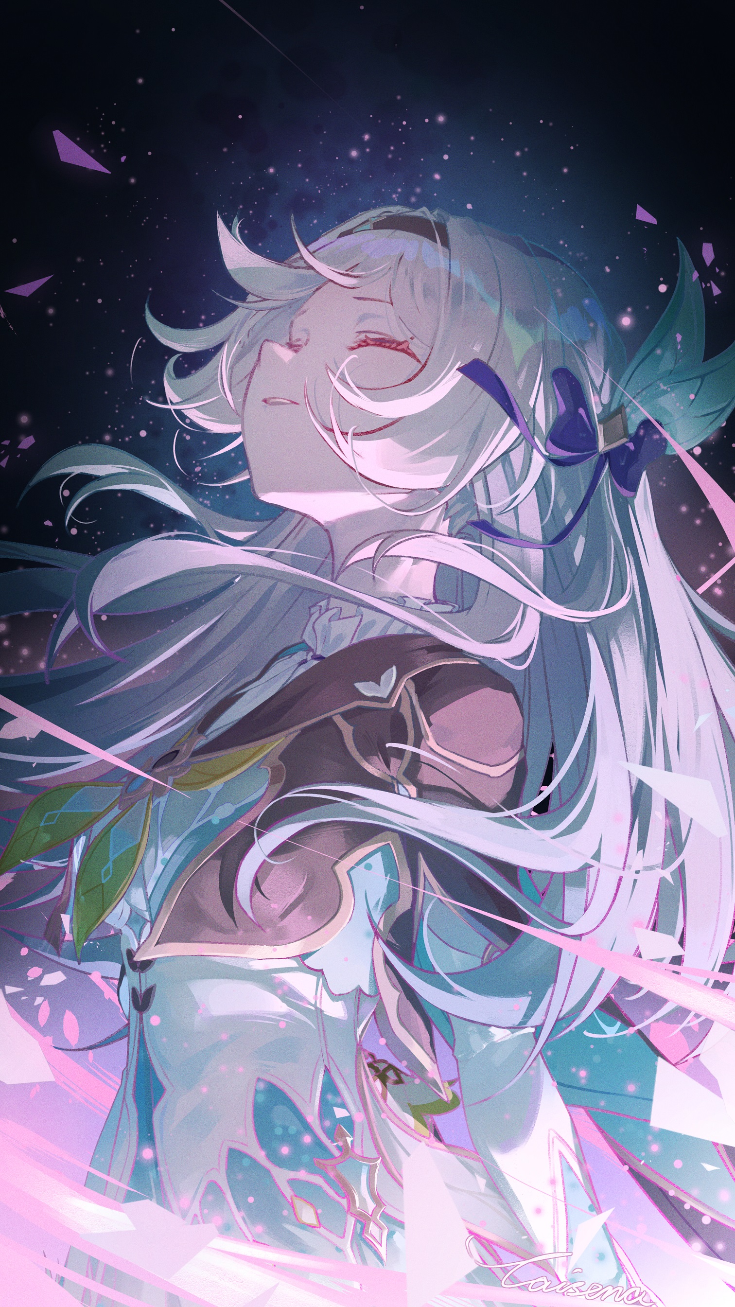 动漫女孩｜崩坏星轨｜长头发