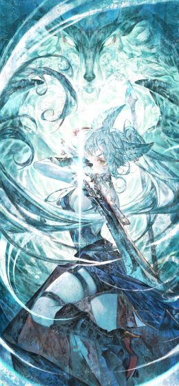 动漫女孩｜飞霄崩坏星轨｜长头发