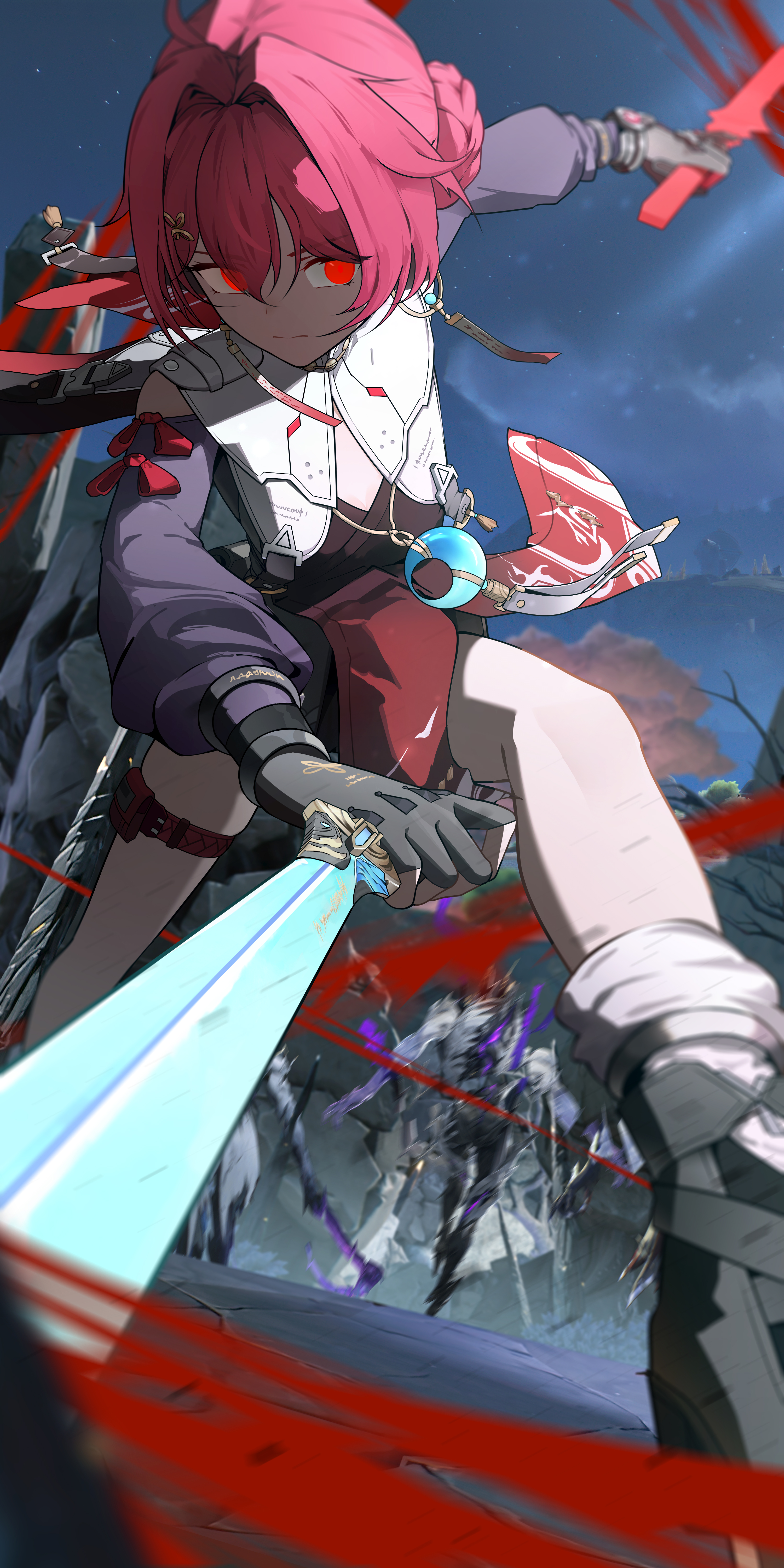 丹津呼啸波涛｜剑｜视频游戏艺术