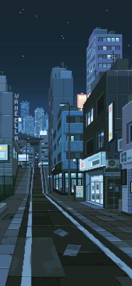 城市｜像素艺术｜瓦尼埃拉