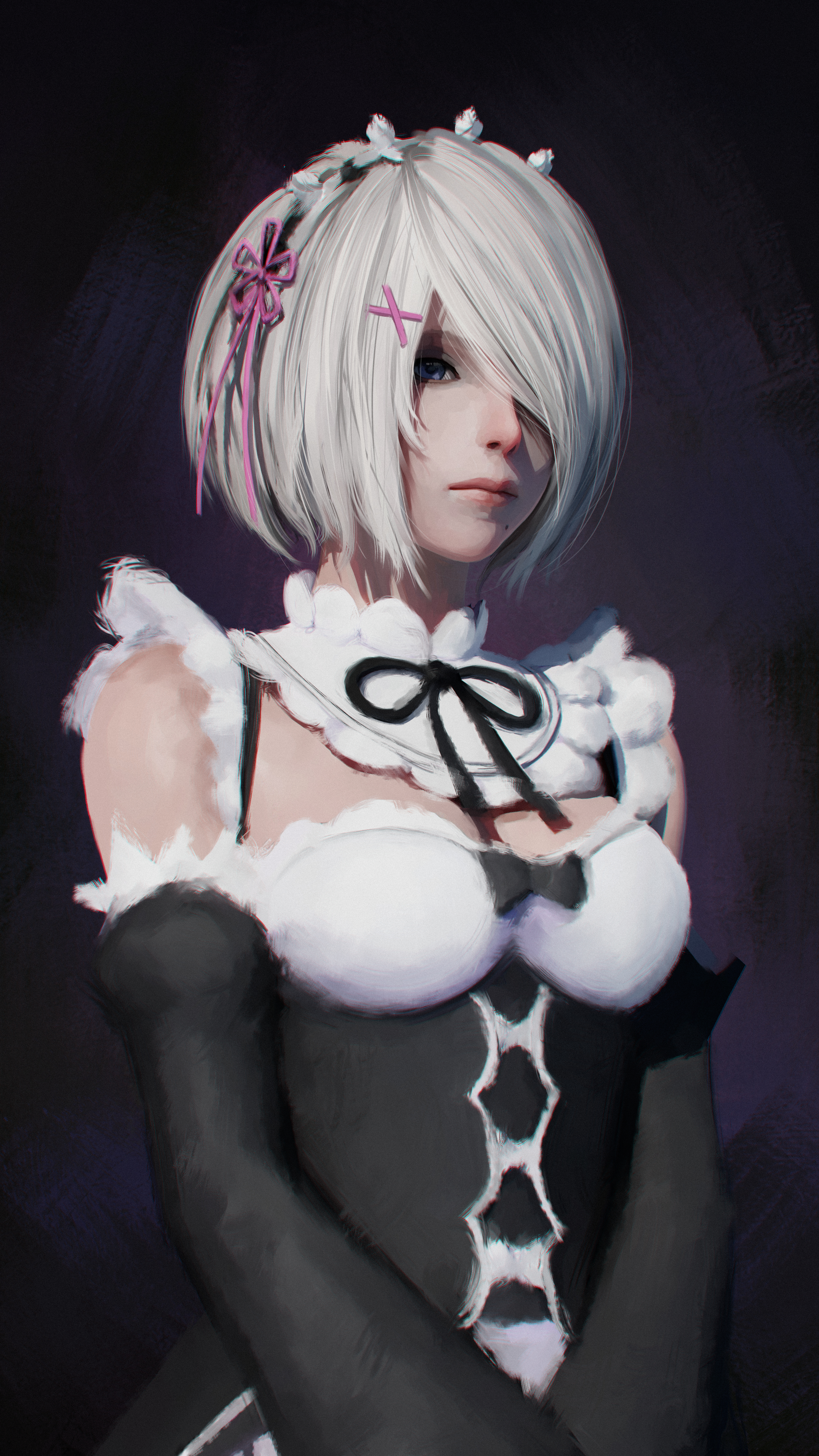 2b尼尔自动机｜马尔菲耶｜女佣