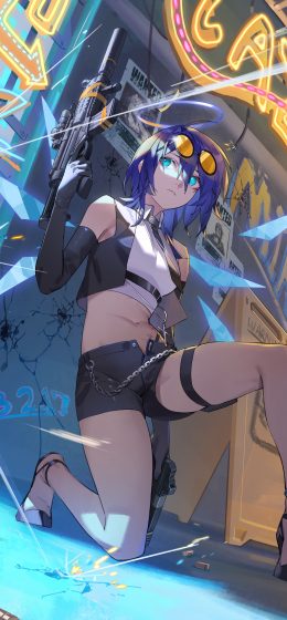 动漫女孩｜弯曲的腿｜动漫