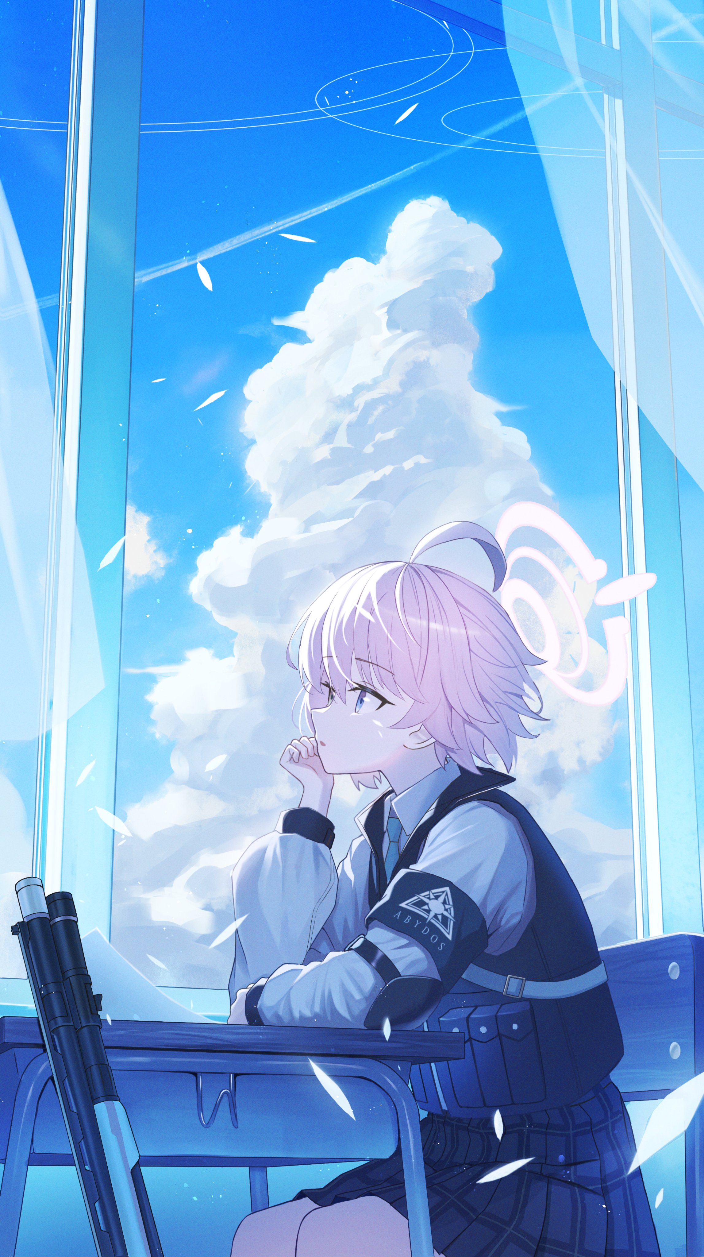 动漫女孩｜高梨星野蓝色档案馆｜蓝色档案