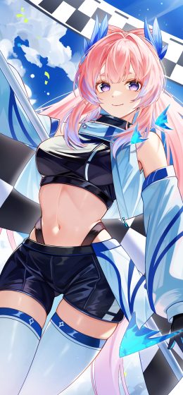 动漫女孩｜纵向显示｜动漫