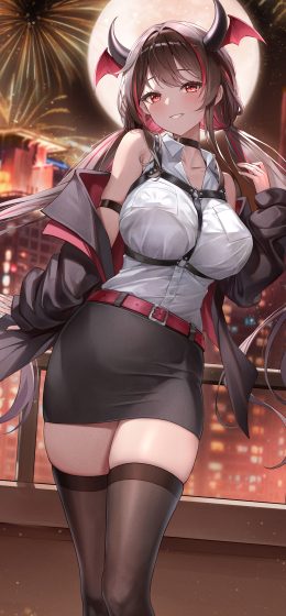 动漫女孩｜动漫｜月神