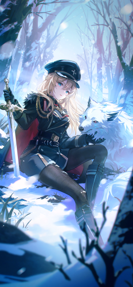 纵向显示｜动漫女孩｜动漫