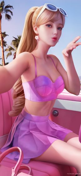 金发女郎｜芭比｜艺术品