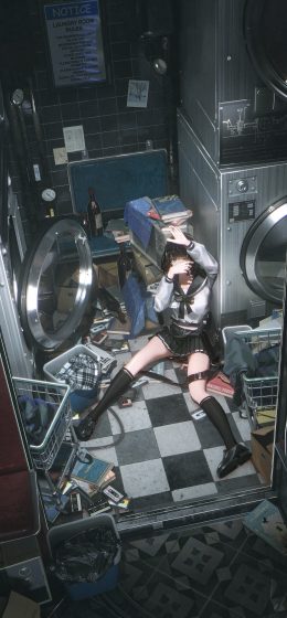 动漫女孩｜数字艺术｜小说