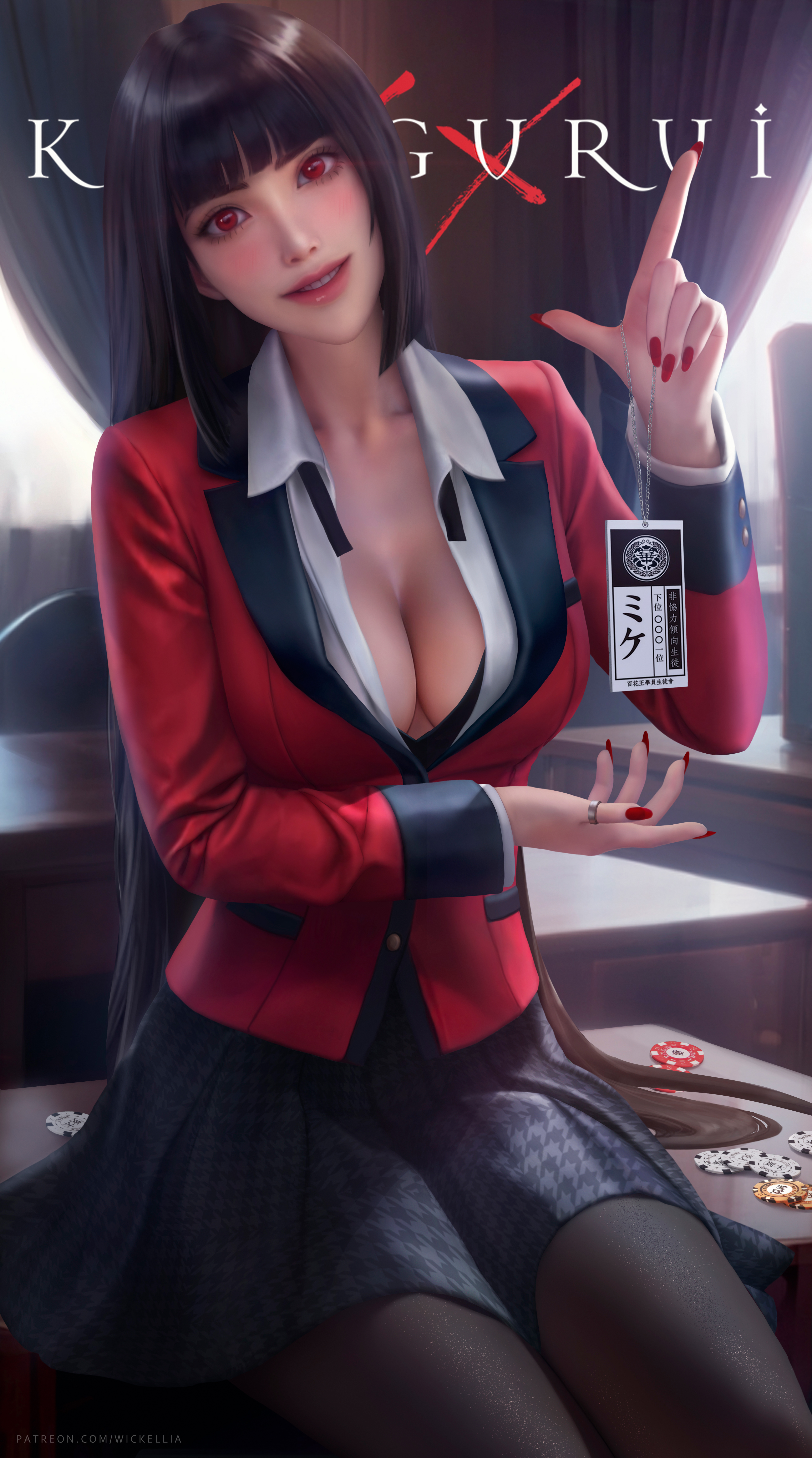 贾巴米梦子｜狂赌之渊｜动漫女孩