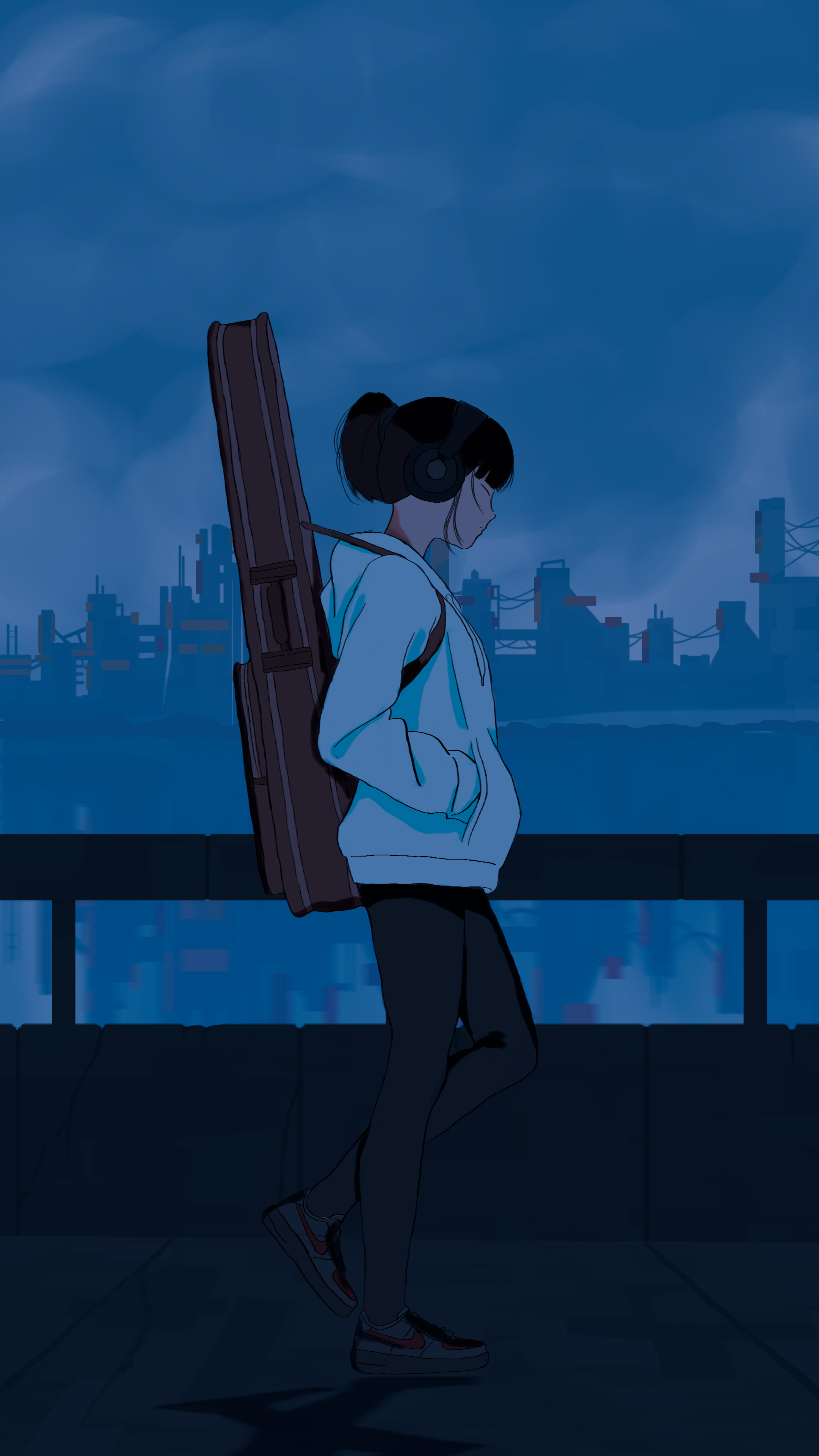 步行｜夜晚｜音乐