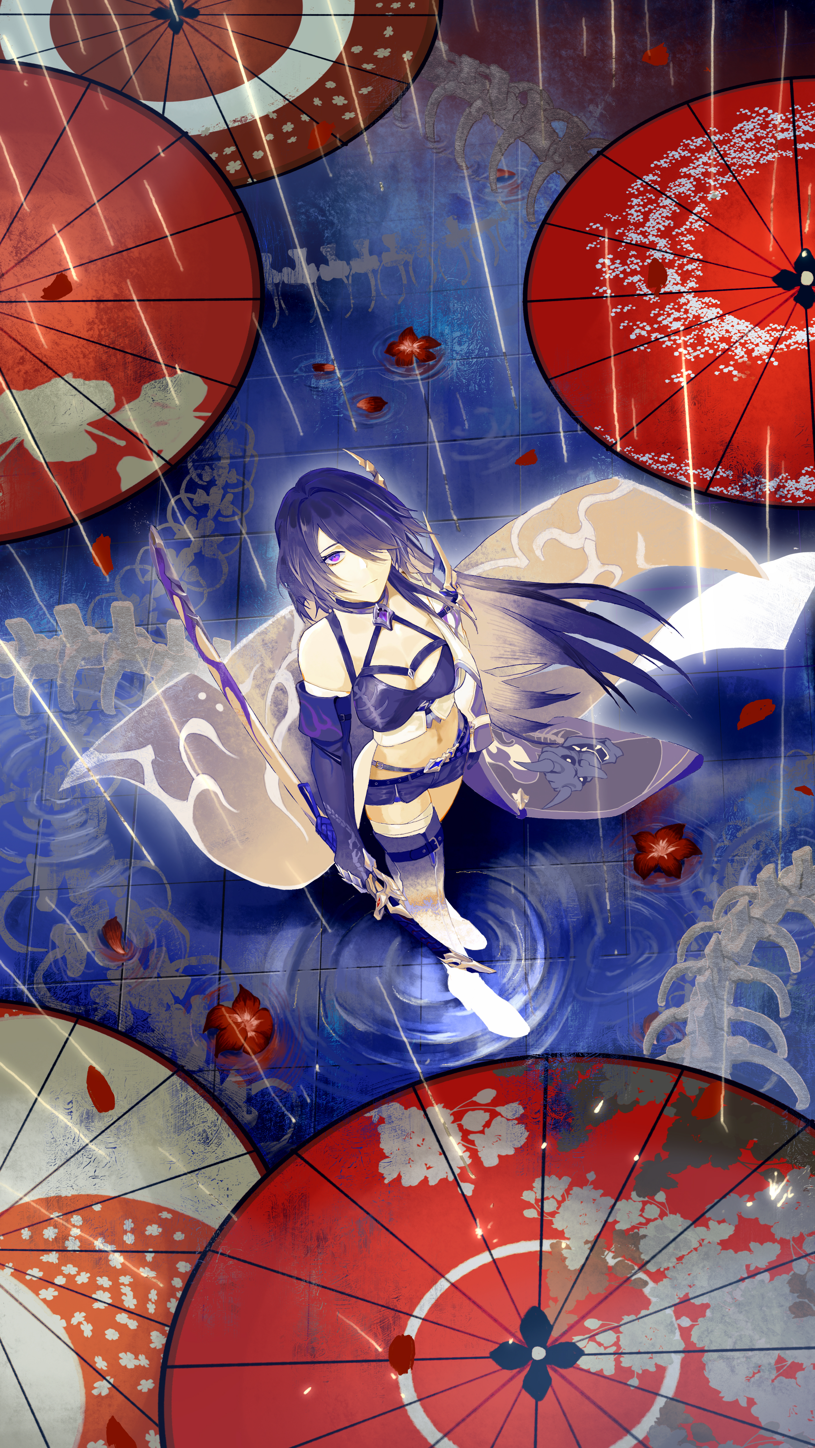 纵向显示｜崩坏星轨｜长头发