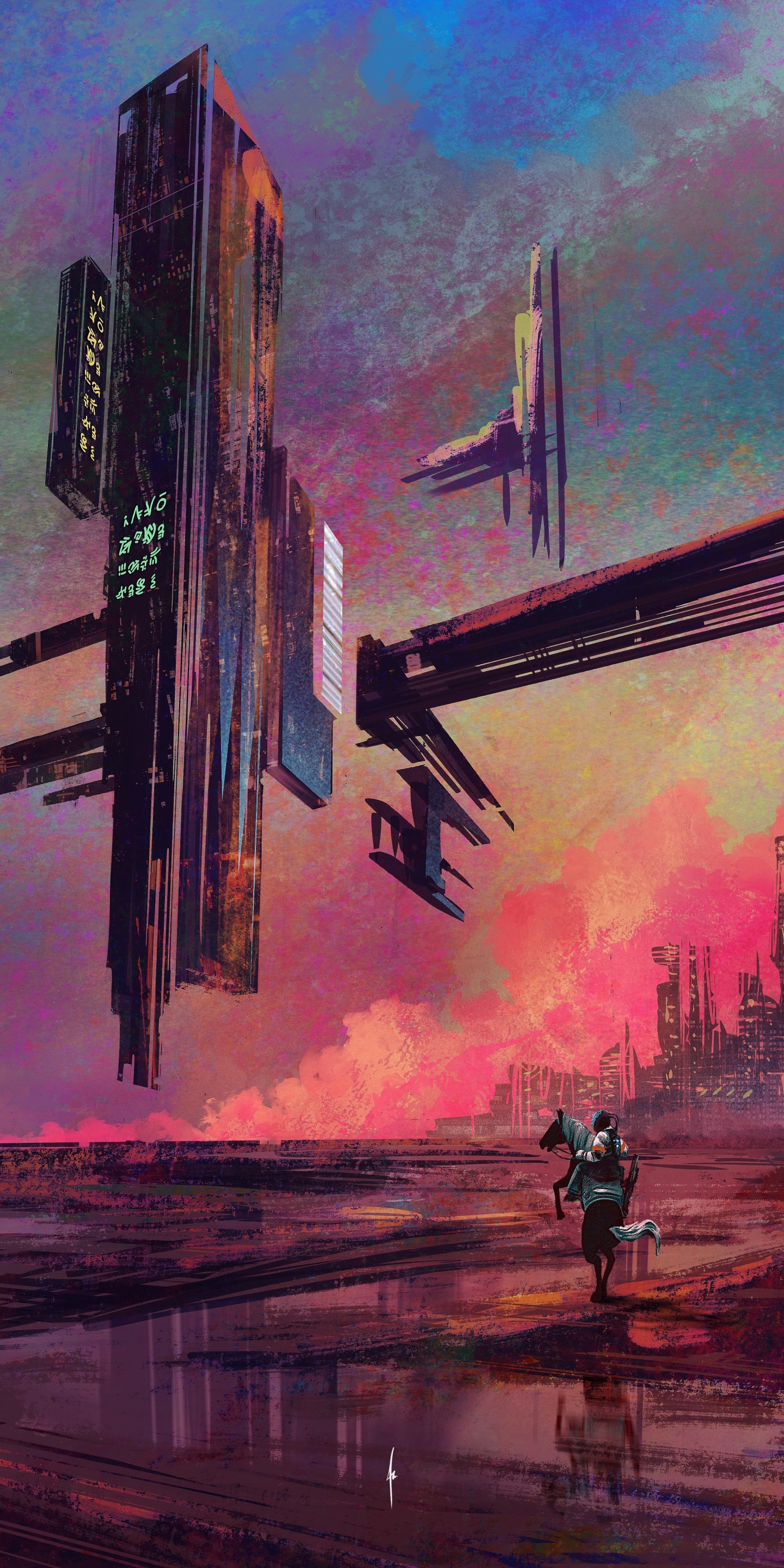 插图｜抽象｜未来城市