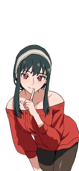 黑头发｜红色的｜动漫女孩