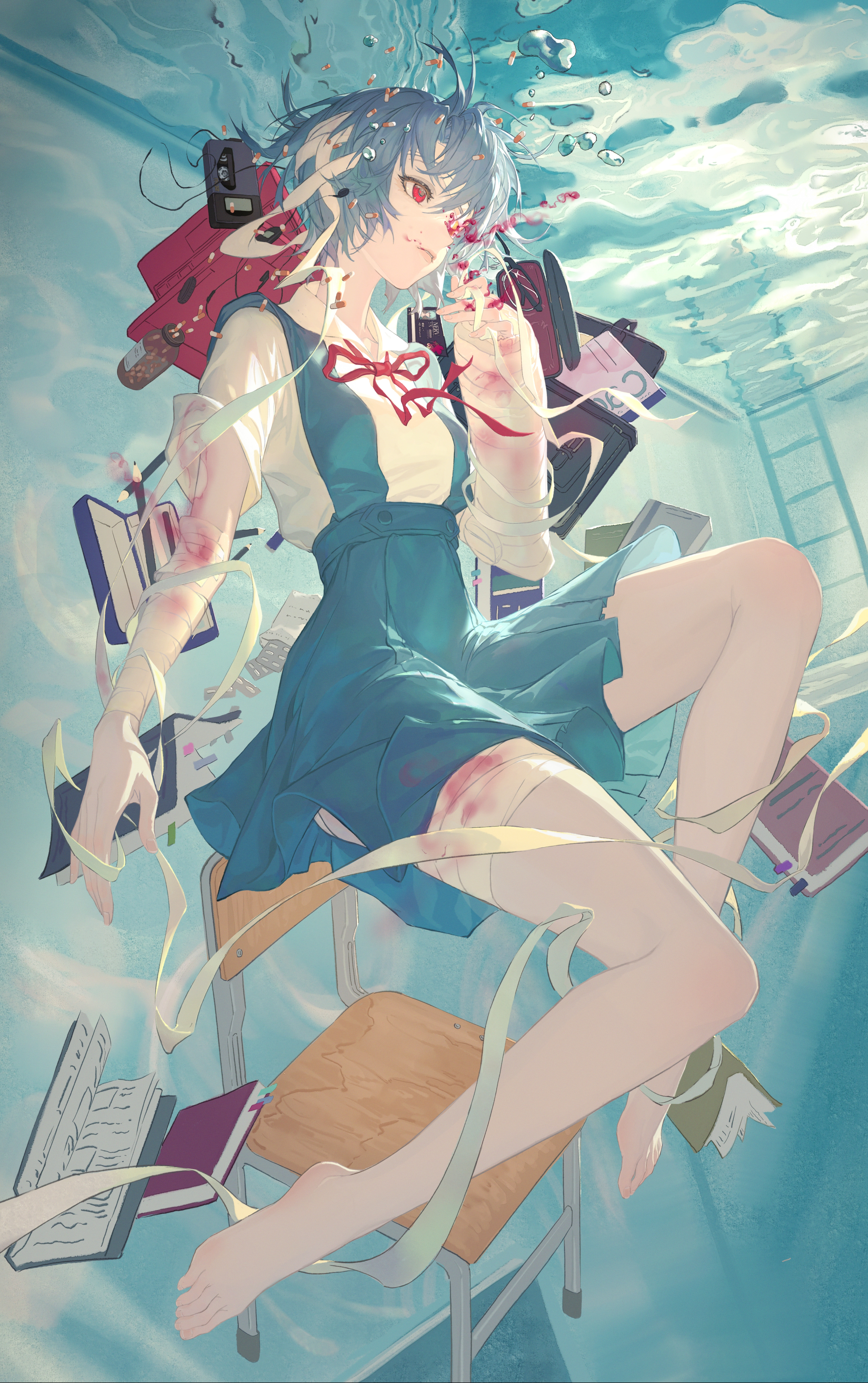 绫波丽｜动漫女孩｜新世纪福音战士