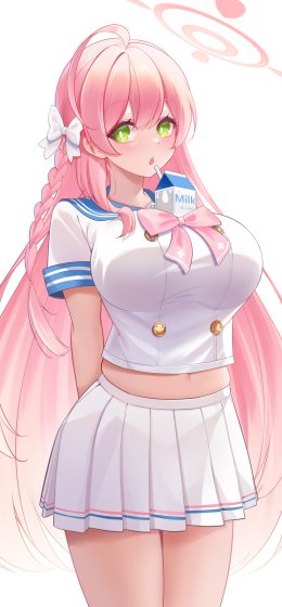 动漫女孩｜裙子｜花子蓝色档案