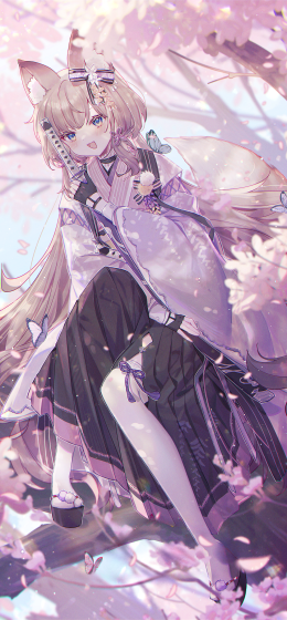 狐狸女孩｜动漫女孩｜动漫