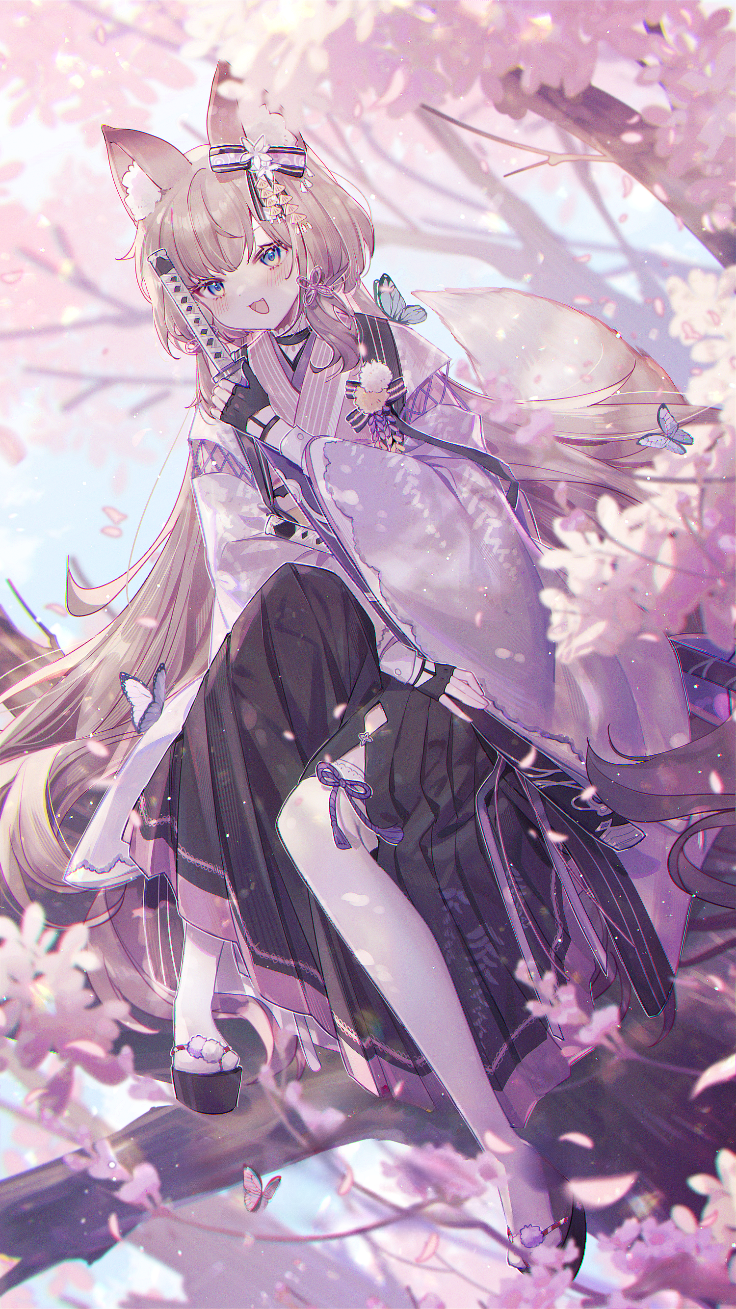 狐狸女孩｜动漫女孩｜动漫