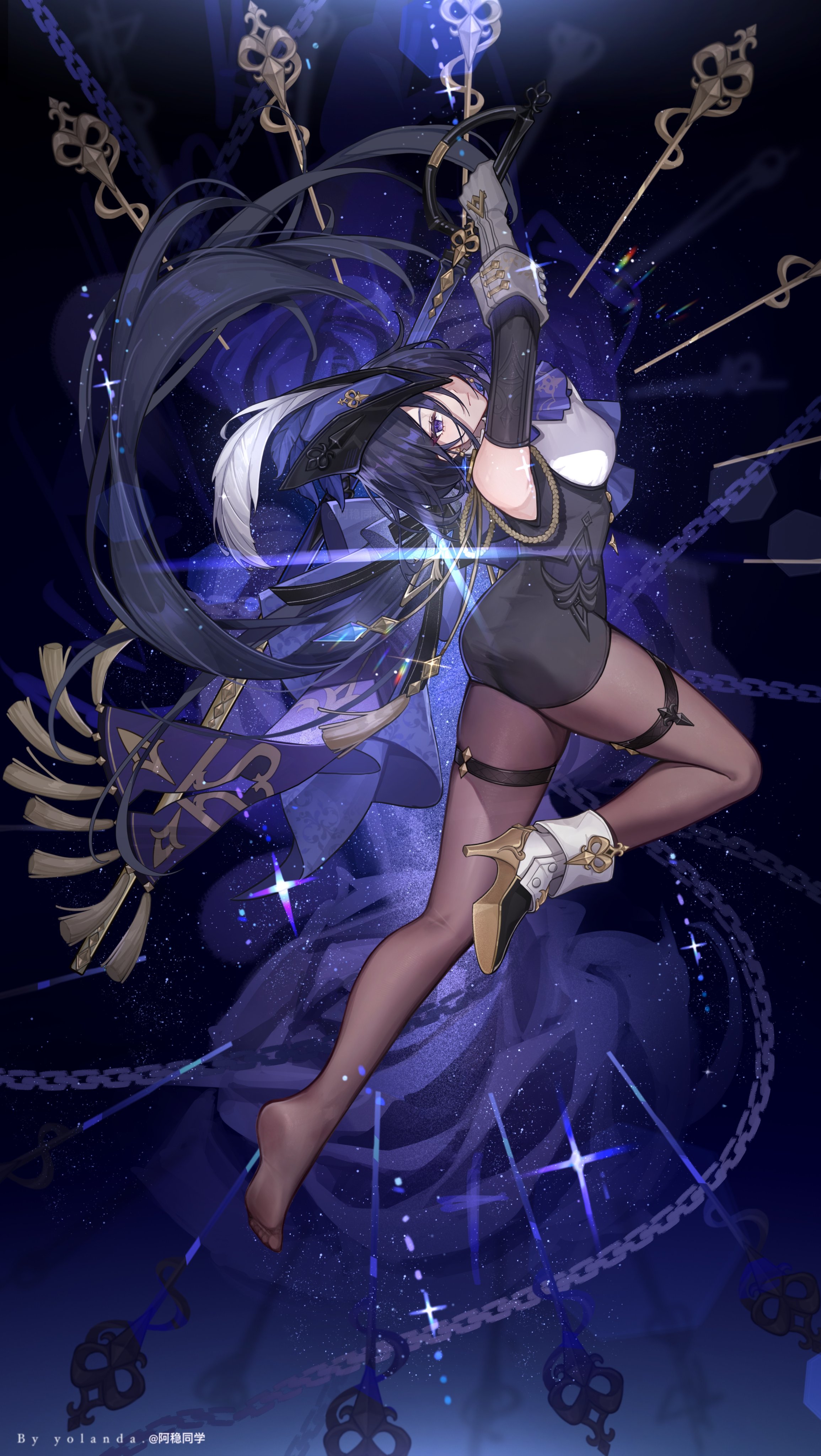 链条｜带水印的｜原神冲击