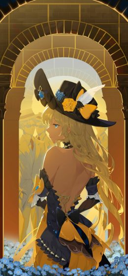 动漫女孩｜navia原神冲击｜原神冲击