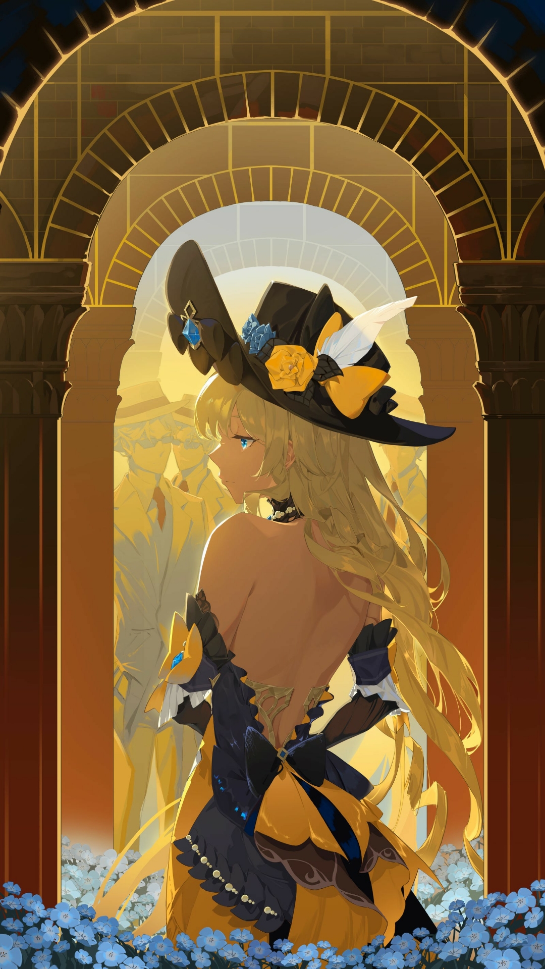 动漫女孩｜navia原神冲击｜原神冲击