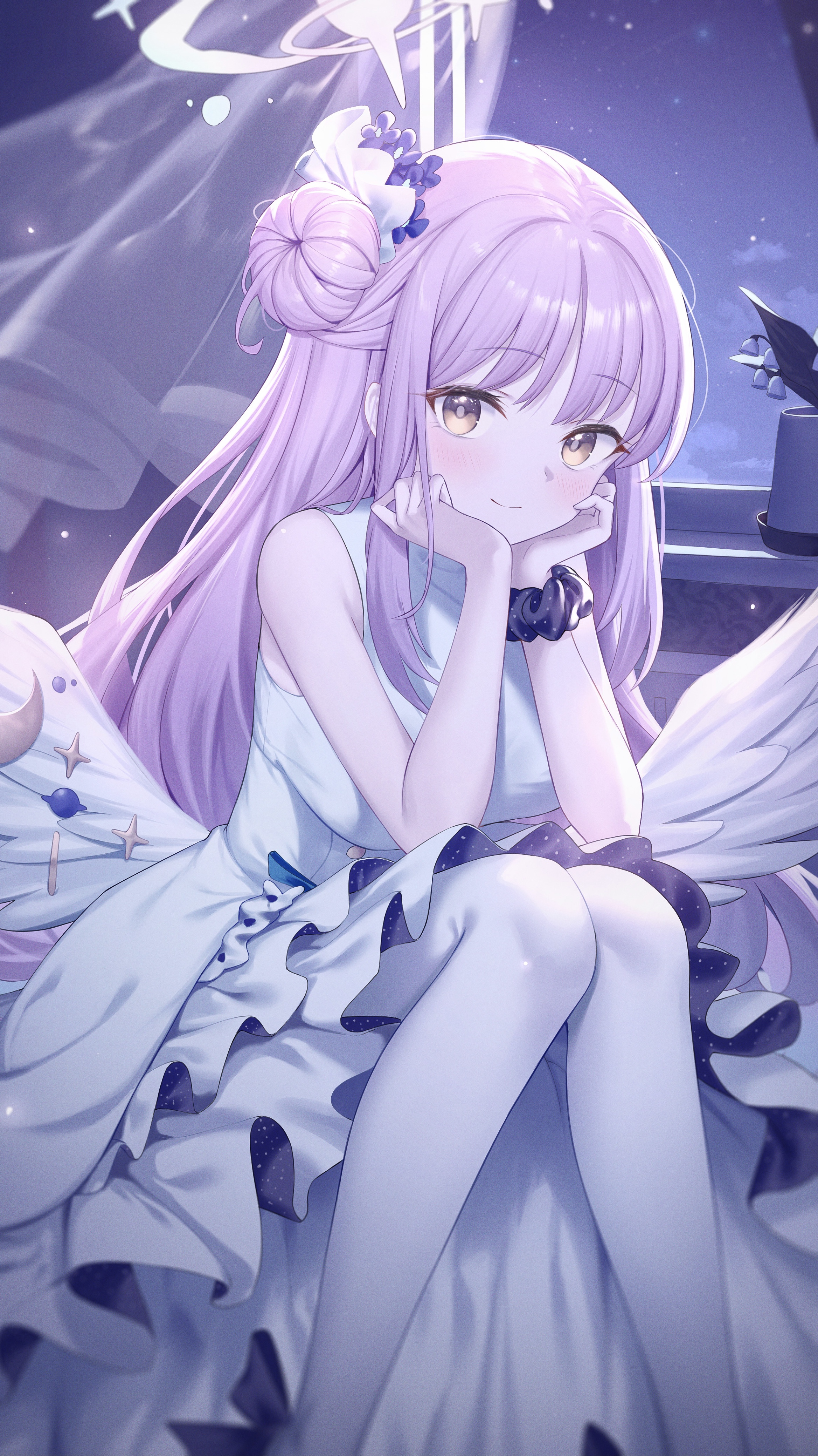 纵向显示｜蓝色档案｜动漫女孩