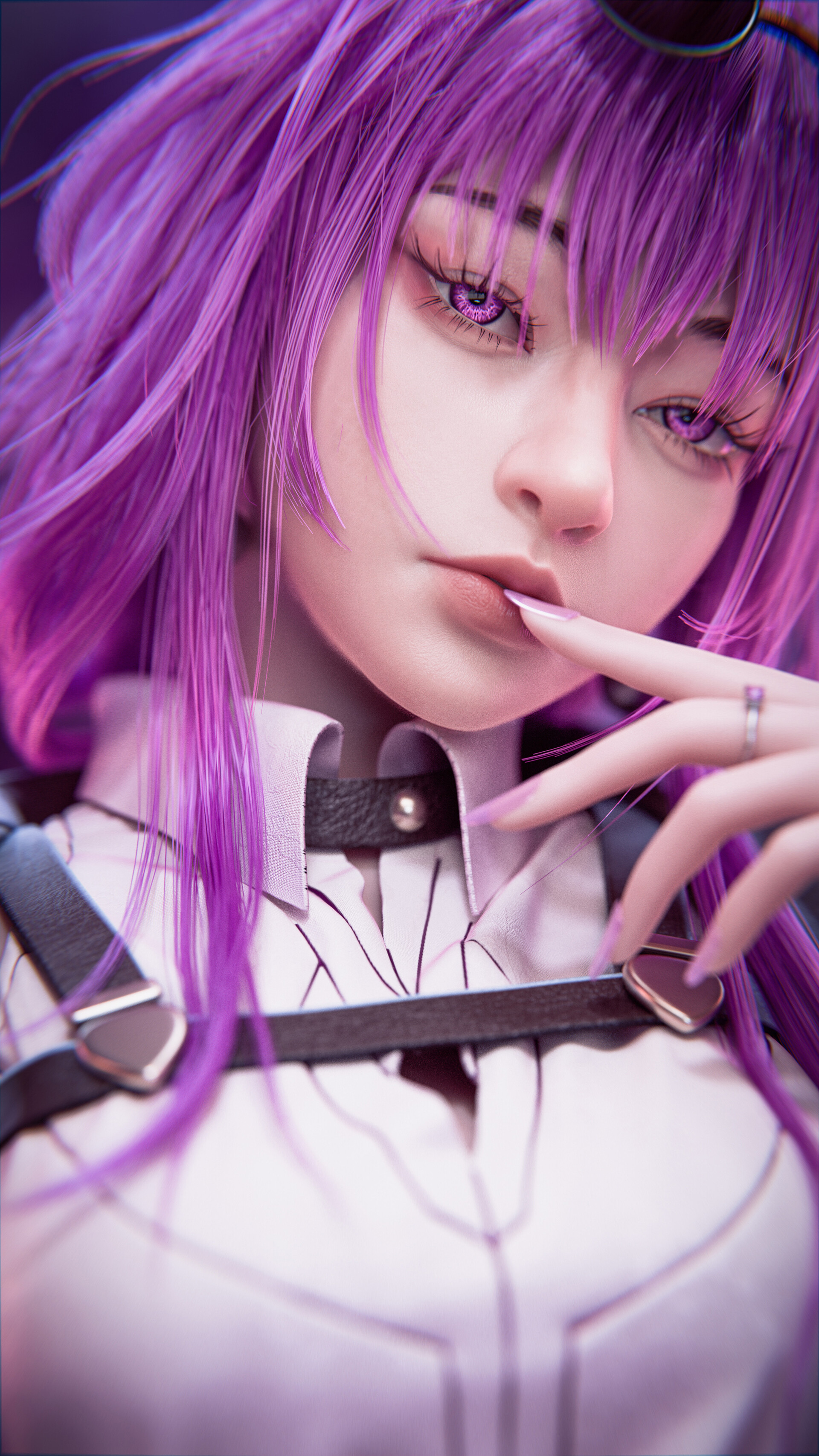 计算机图形学｜肖像｜女性