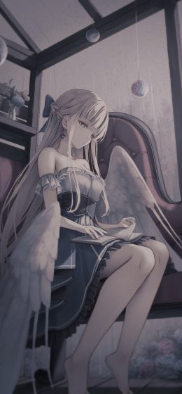 翅膀｜动漫女孩｜动漫