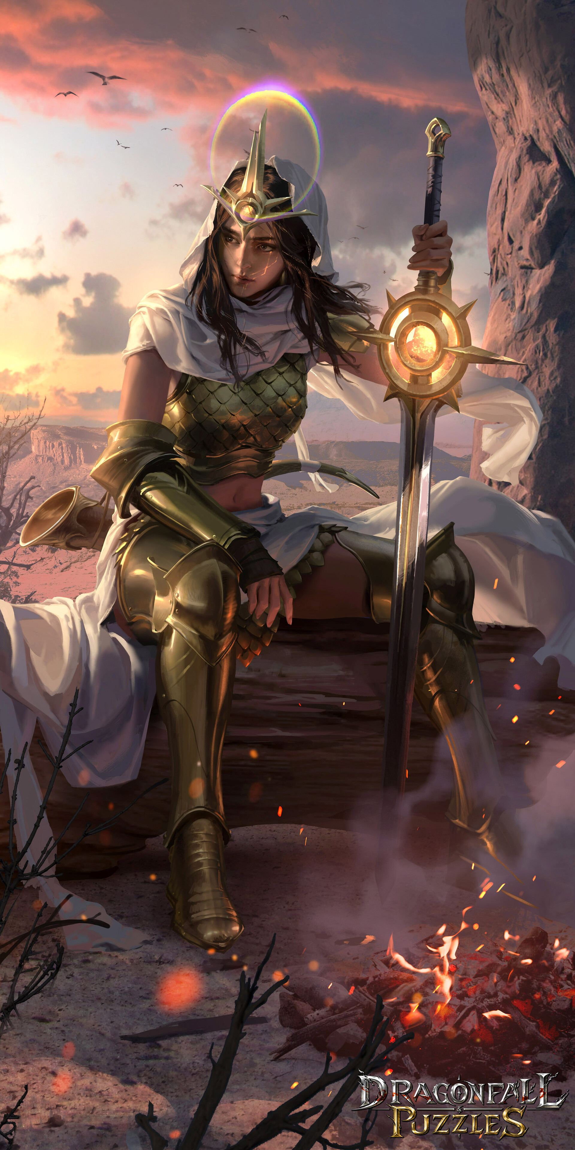 绘画｜圣骑士｜女性