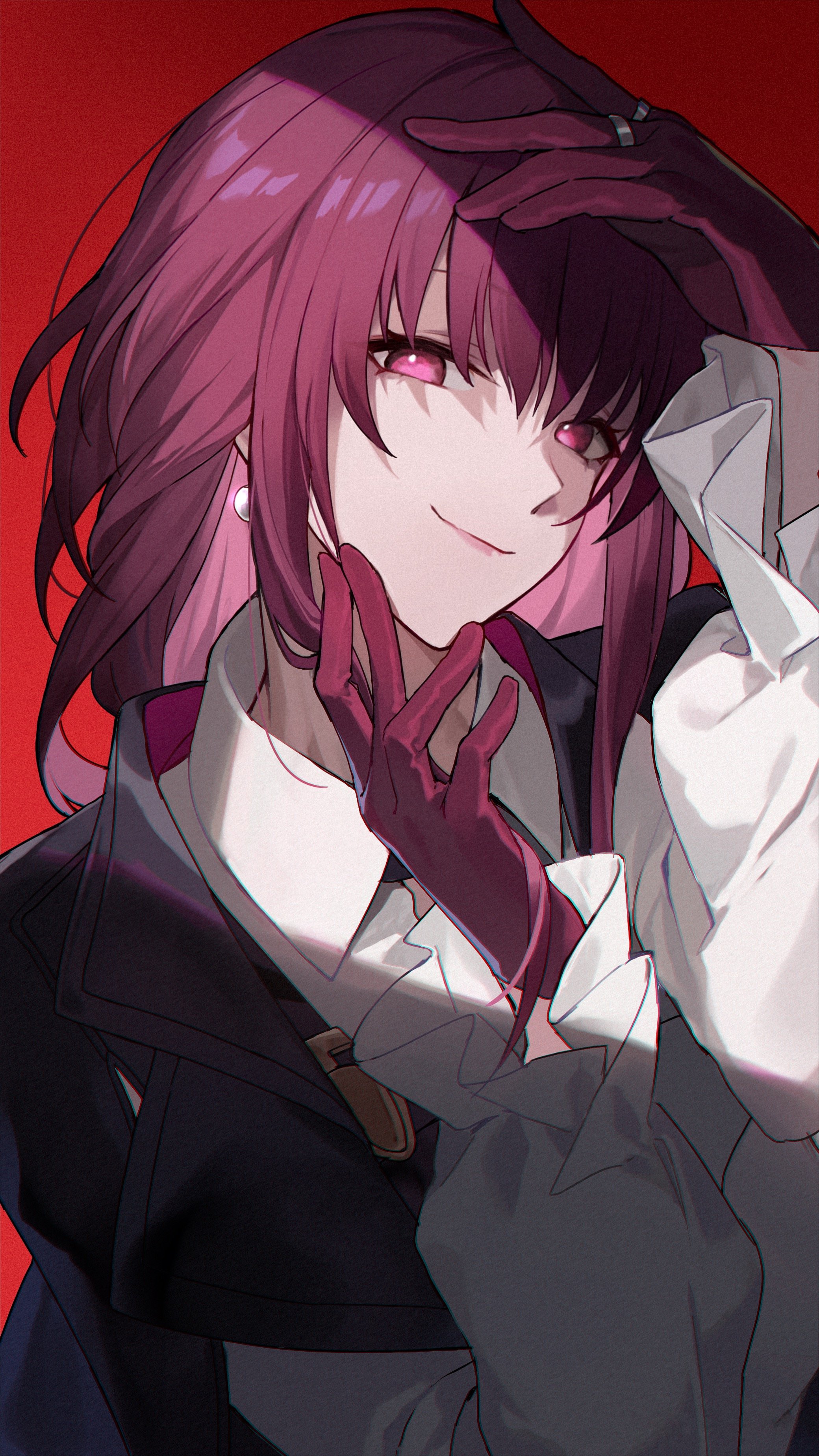 微笑着｜卡夫卡崩坏星轨｜看着观众