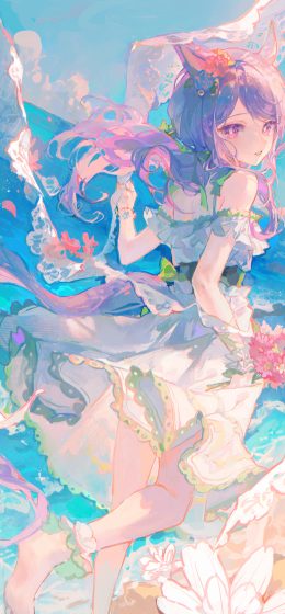 长头发｜抹茶｜动漫女孩