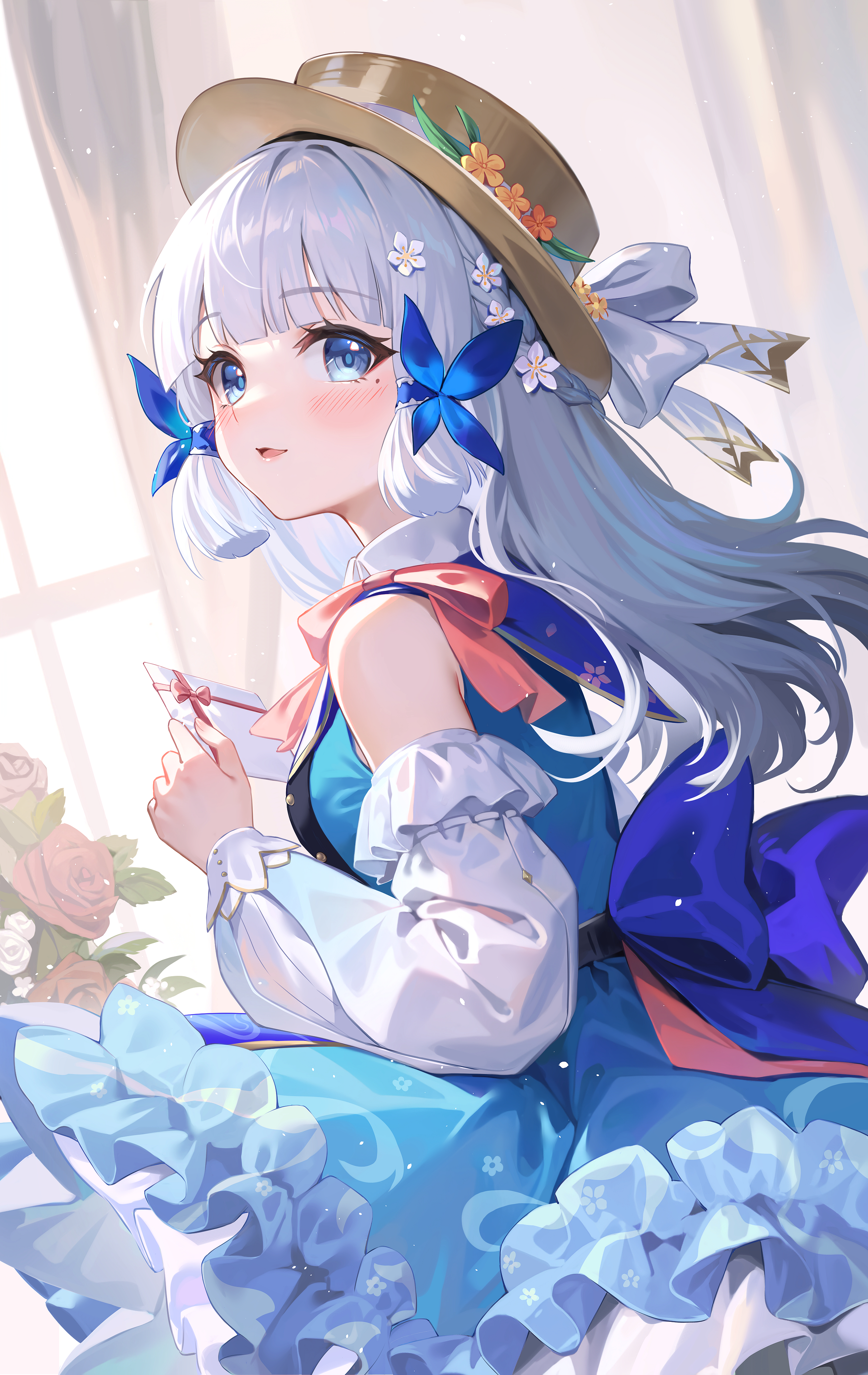 纵向显示｜长头发｜动漫