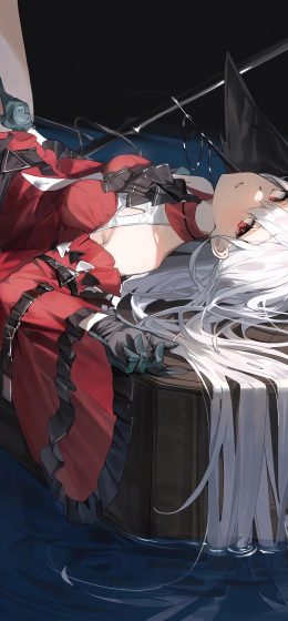 动漫女孩｜长头发｜纵向显示