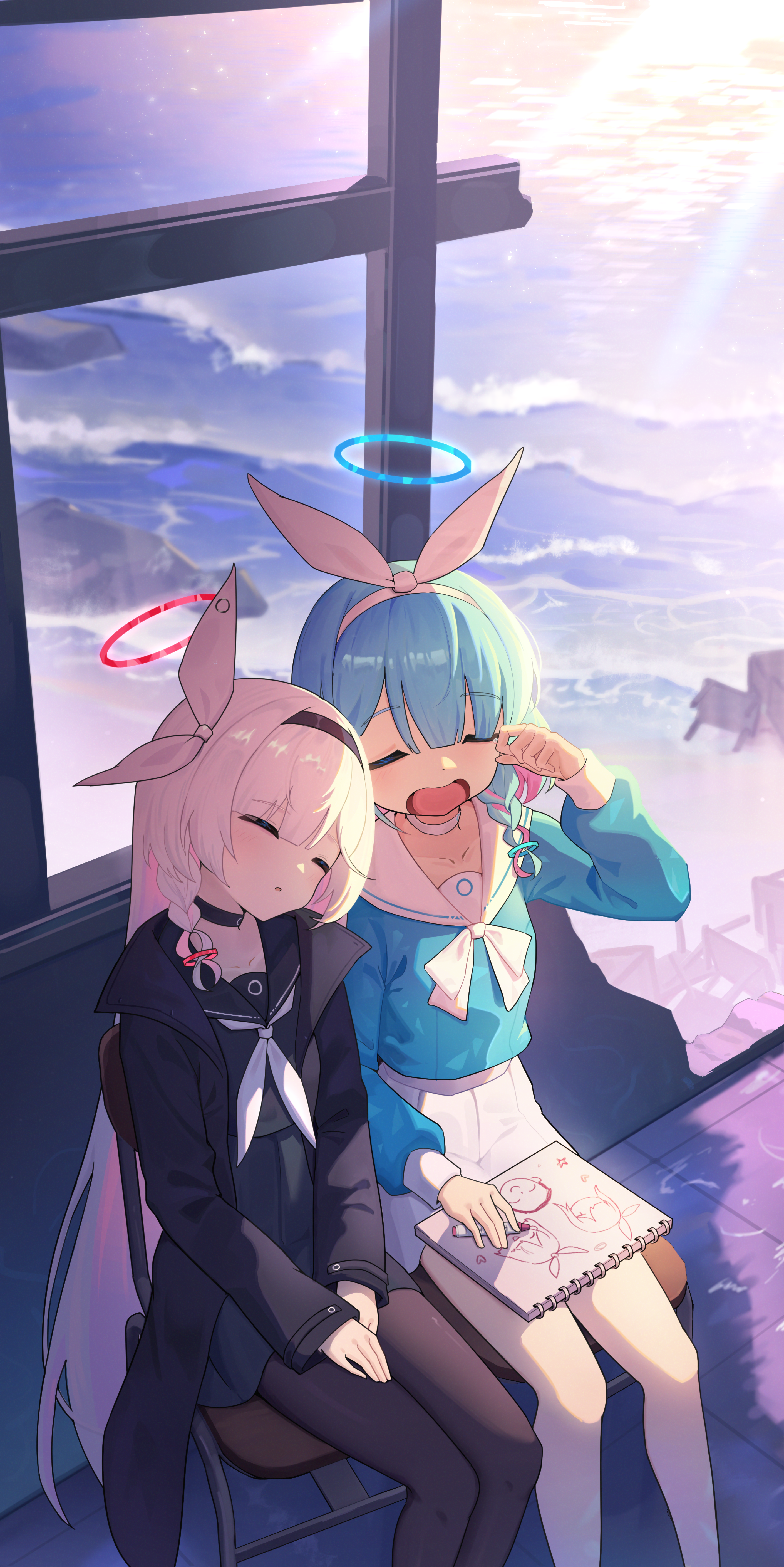 动漫女孩｜蓝色档案｜普拉纳蓝色档案