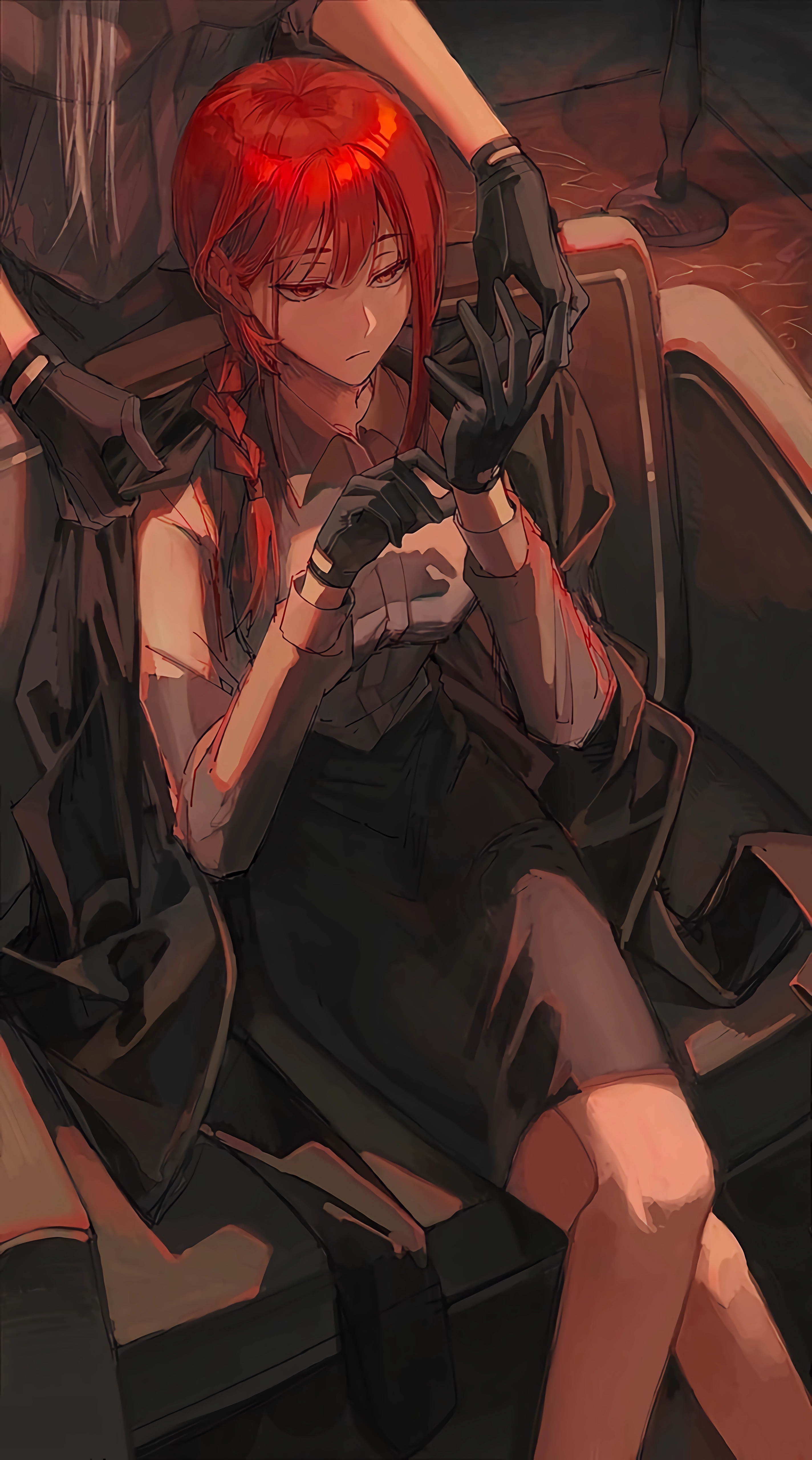 动漫女孩｜动漫｜马基马电锯人