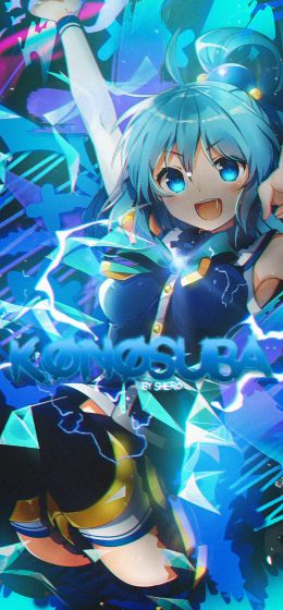 科诺苏巴水｜签名｜动漫