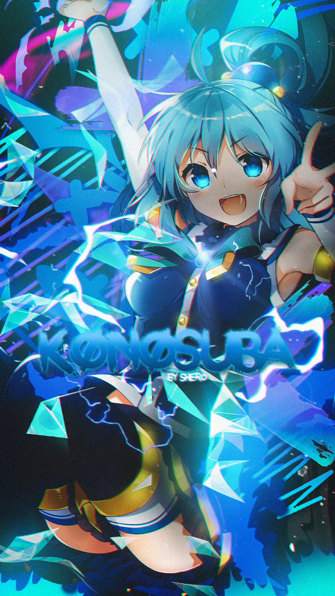 科诺苏巴水｜签名｜动漫