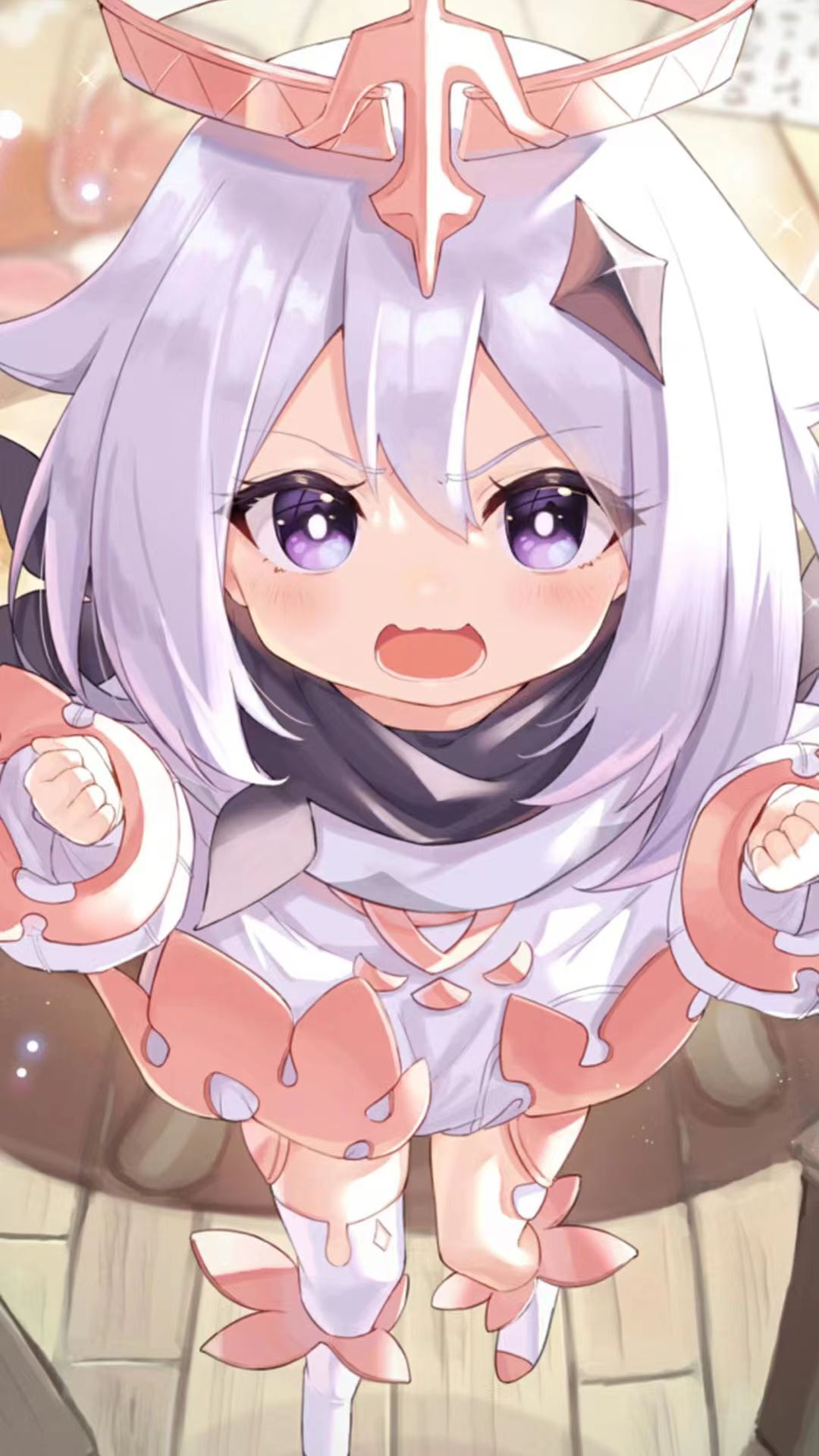 动漫女孩｜纵向显示｜派蒙原神冲击