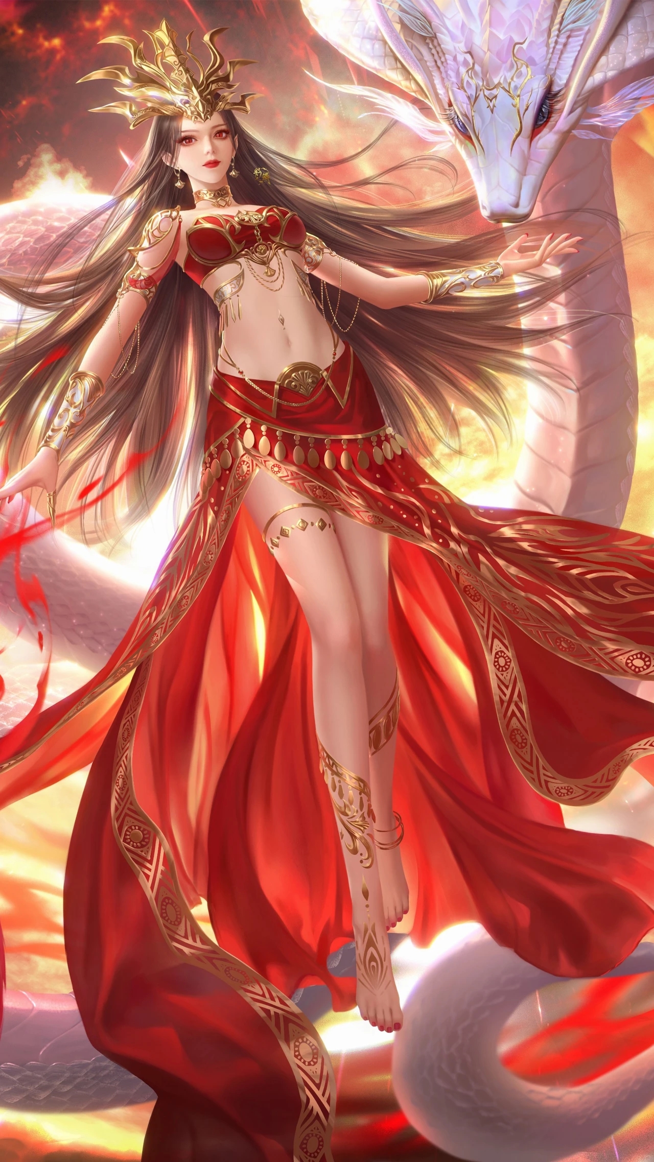 长头发｜女性｜亚洲人