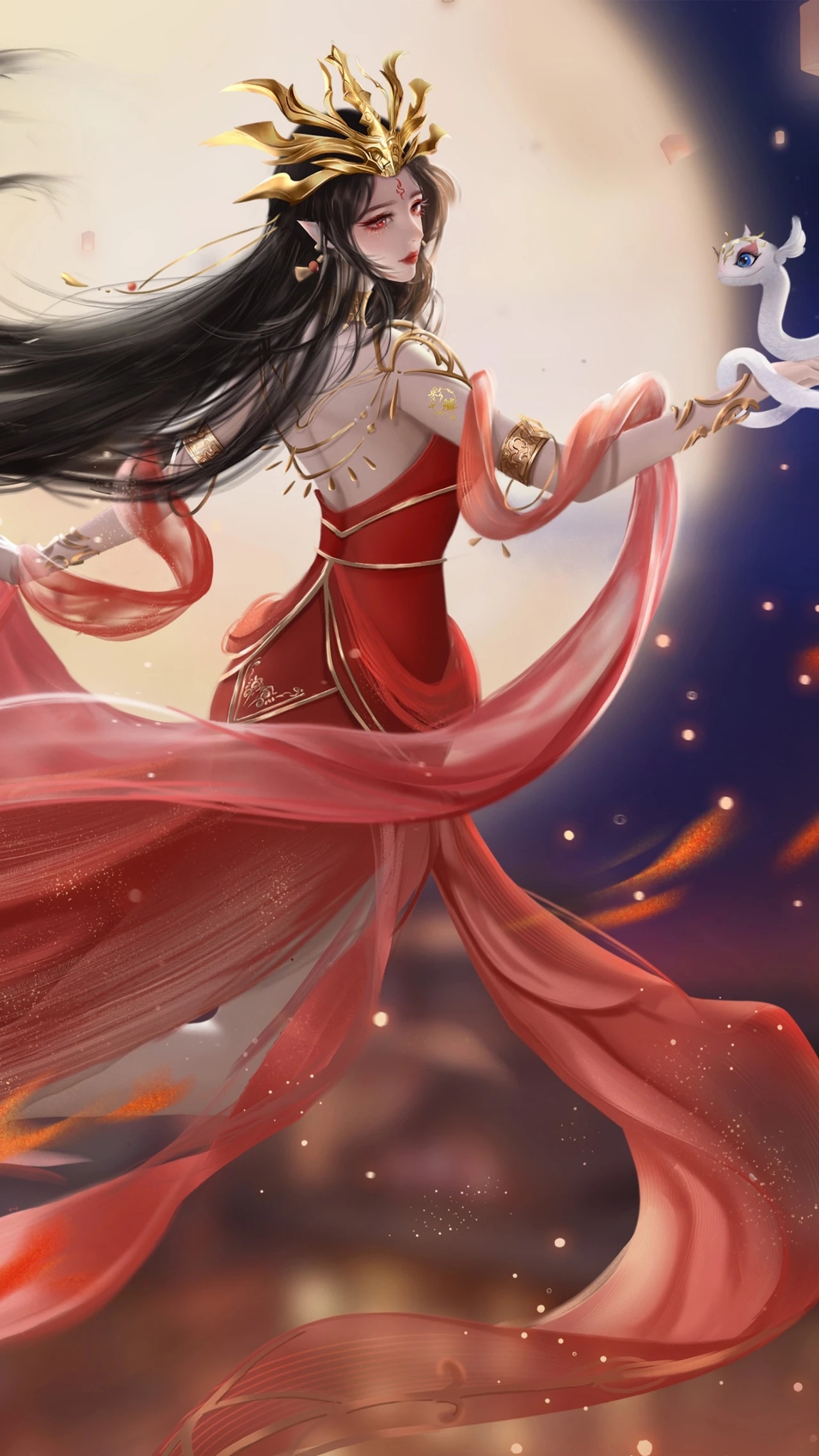 纵向显示｜长头发｜女性