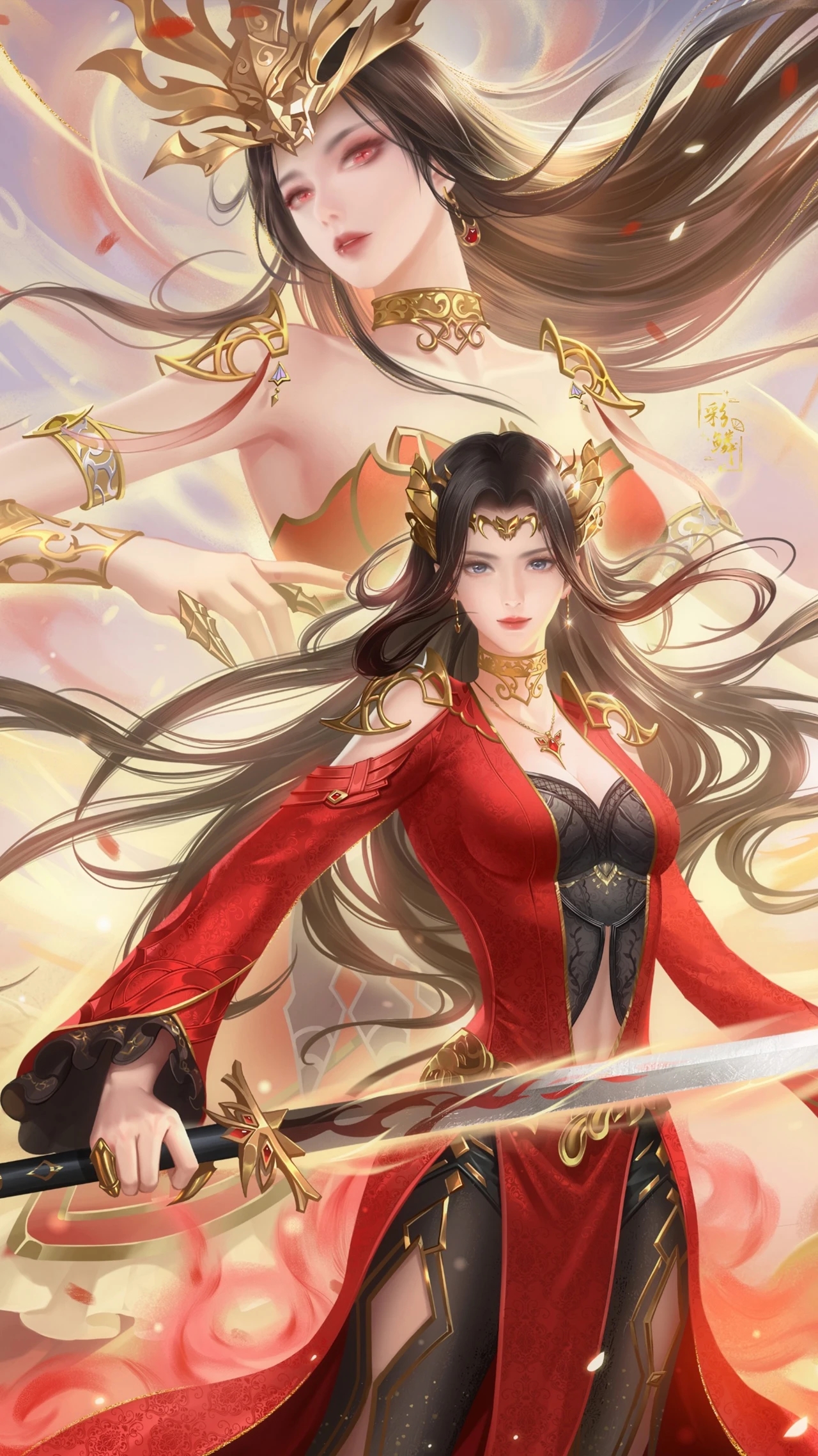 亚洲人｜长头发｜女性