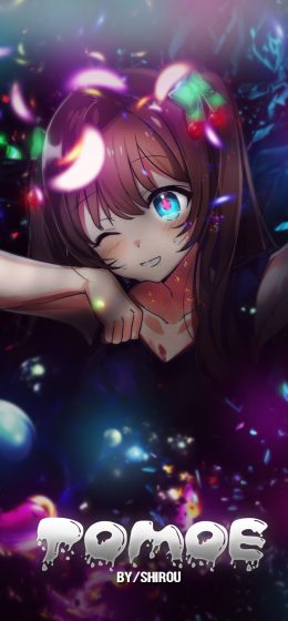 纵向显示｜签名｜动漫女孩