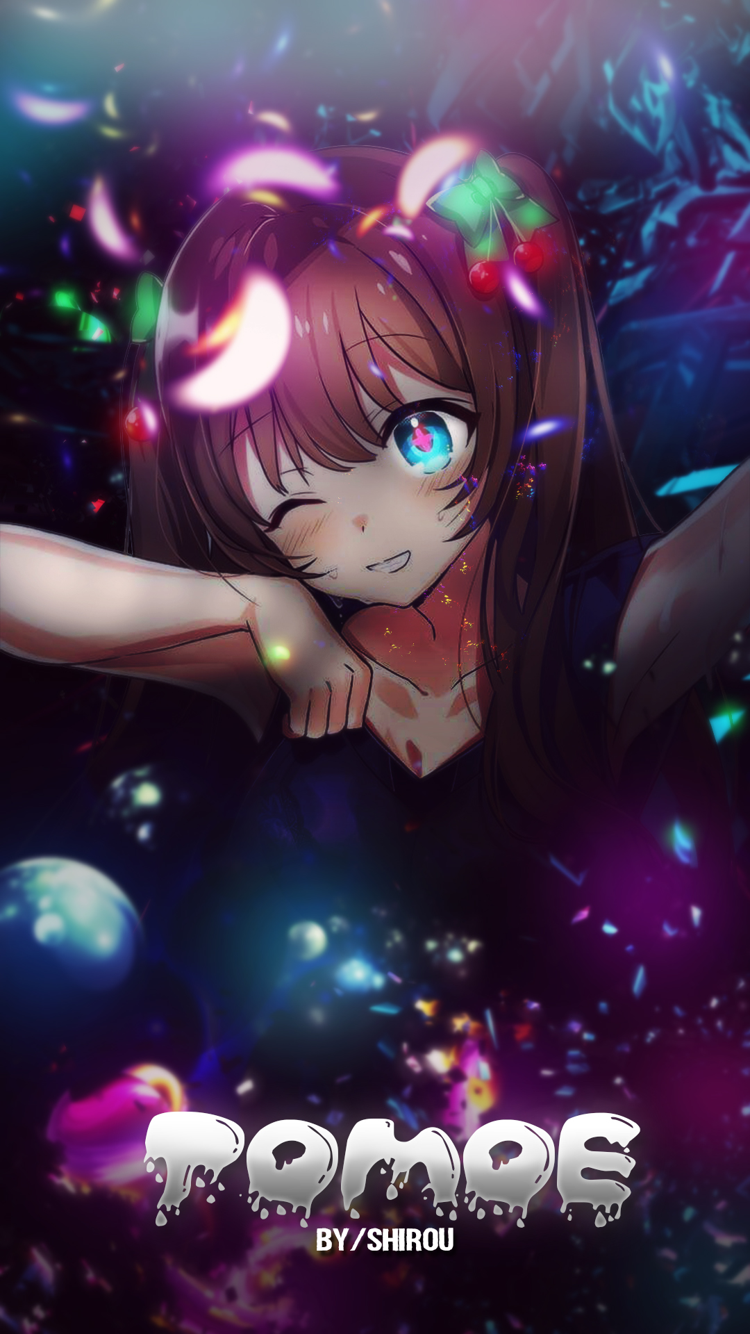 纵向显示｜签名｜动漫女孩